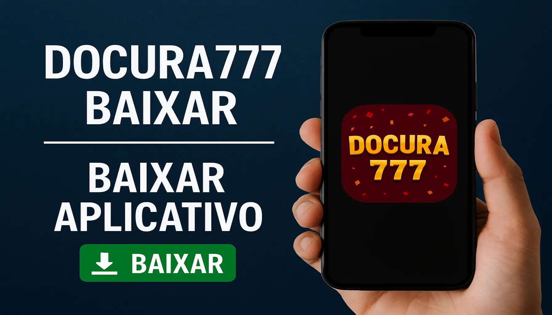 Baixar o DOCURA777 Cassino App