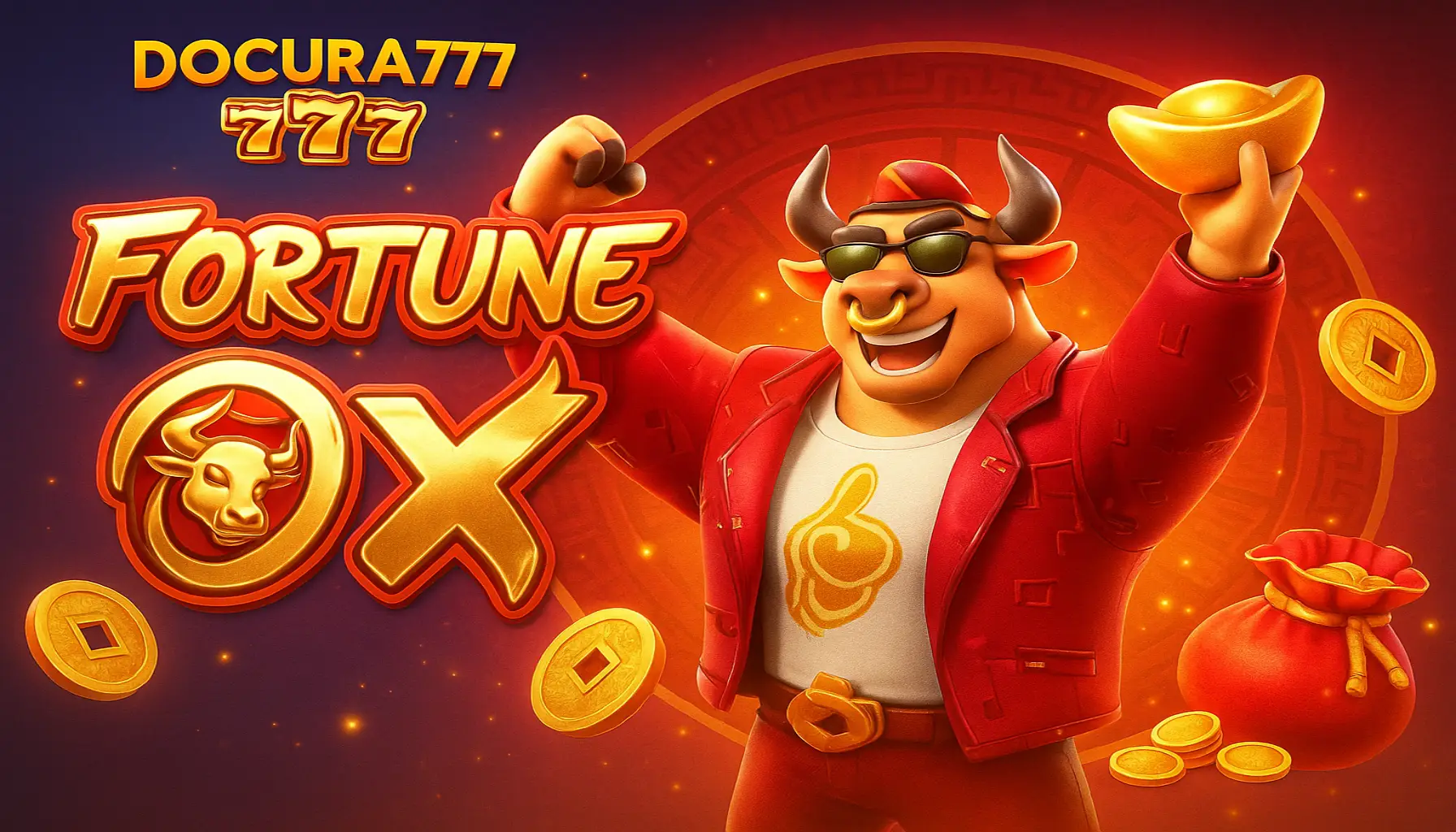Fortune Ox no DOCURA777 - Aposte Agora e Reivindique Seus Ganhos