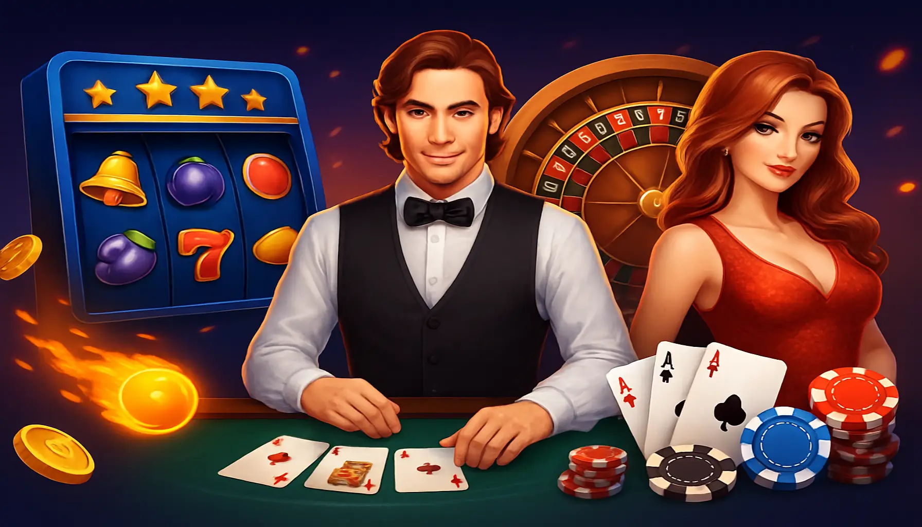 Jogos de cassino online DOCURA777