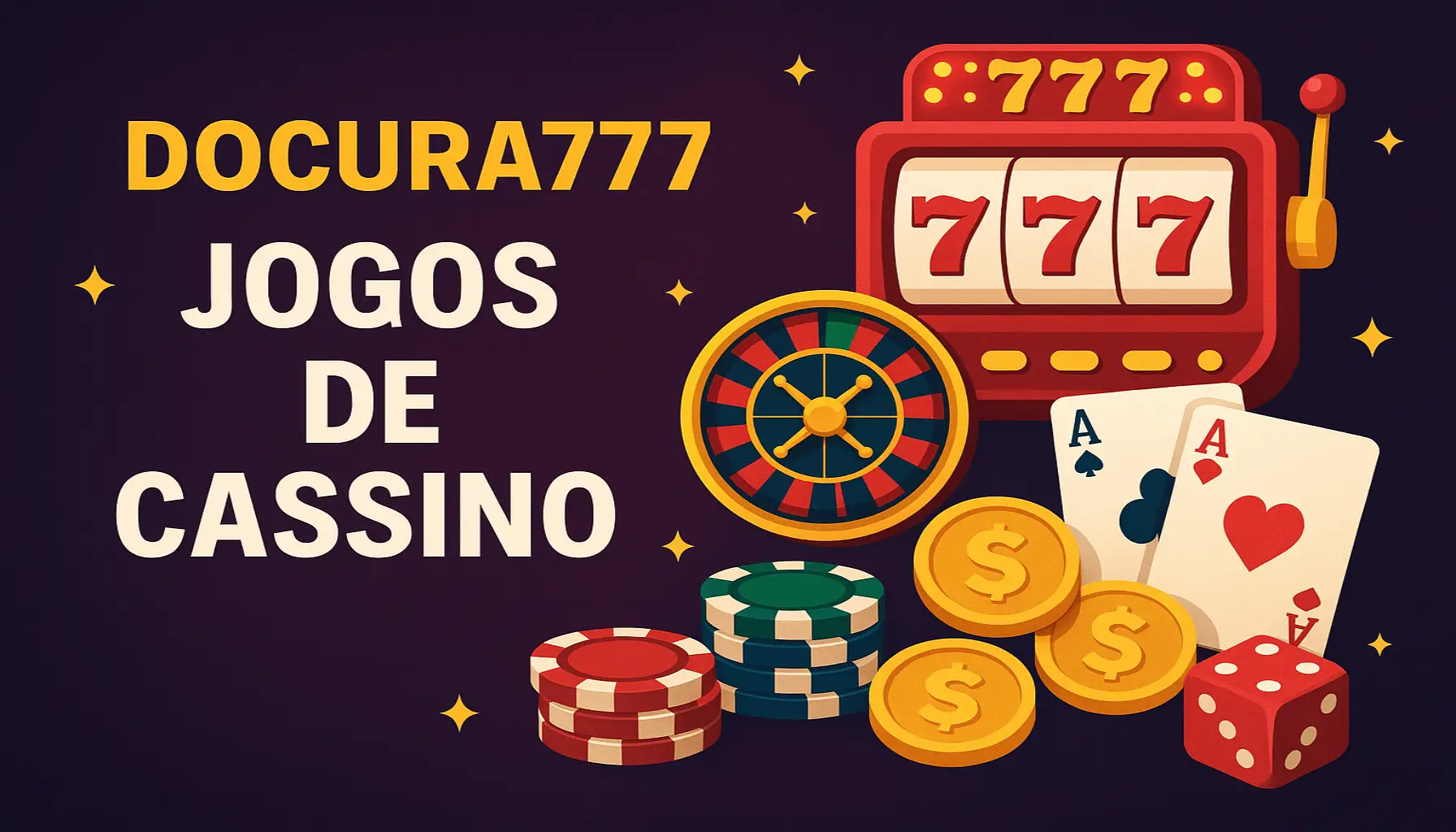 Jogos de cassino online inovadores e emocionantes na DOCURA777