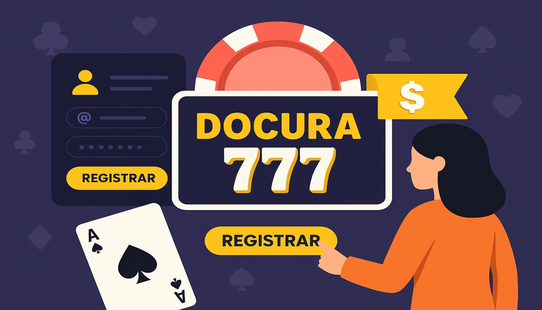 Não Perca tempo, o rRgistro na site DOCURA777